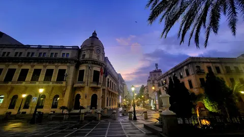 Amanecer cielo tiempo