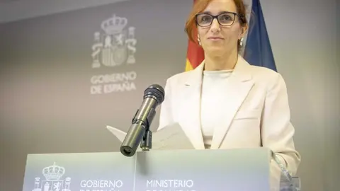 La ministra de Sanidad, M&oacute;nica Garc&iacute;a