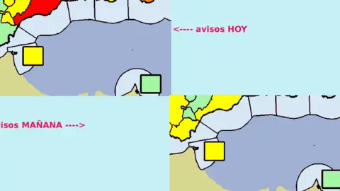 alerta amarilla