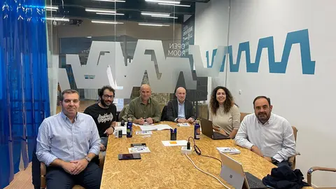 Responsables del programa Ceuta Open Future (CEDIDA)