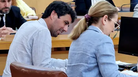  Manuel Gonz&aacute;lez, ex gerente de RTVCE, durante la &uacute;ltima Junta General de RTVCE./archivo 