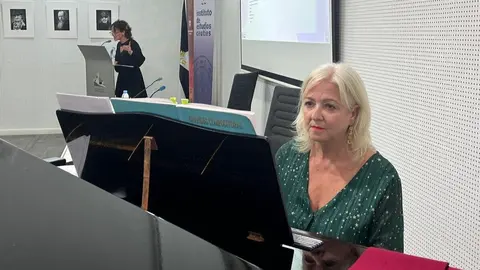 Patricia Garc&iacute;a y Cristina Querol, VIII Jornadas Literarias y Musicales