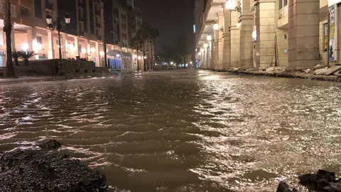  Gran V&iacute;a inundada en marzo de 2018 