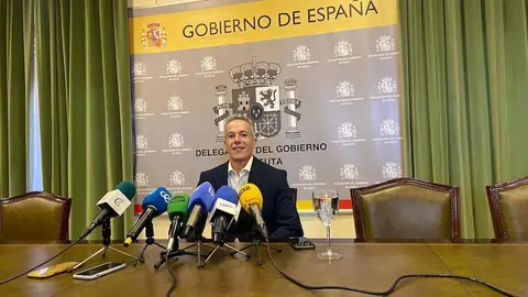  Miguel Se&ntilde;or en una comparecencia en la Delegaci&oacute;n del Gobierno./archivo 