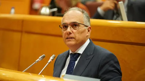 Alberto Gait&aacute;n, en el Senado
