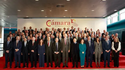 Karim Bulaix representa a Ceuta en el d&eacute;cimo aniversario de la Ley de C&aacute;maras de Comercio, con la presencia de Felipe VI /Casa Real