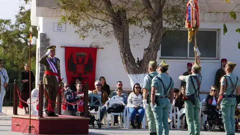parada&nbsp;militar celebrada en el Acuartelamiento &lsquo;Mill&aacute;n Astray&rsquo;