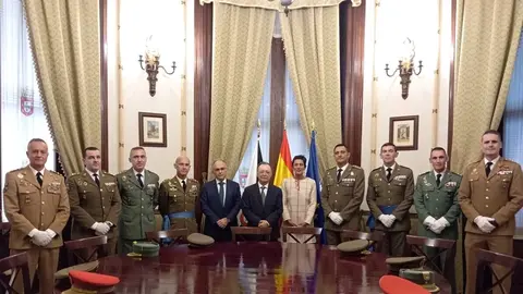 Recepci&oacute;n en el Palacio de la Asamblea / Cedida