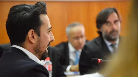  Antonio L&oacute;pez durante la vista oral. 