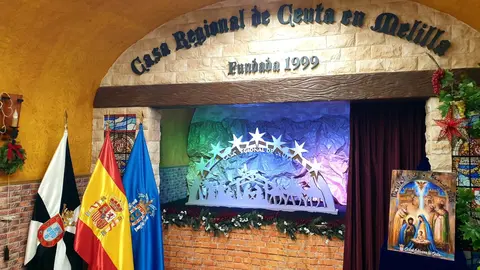 Bel&eacute;n en la Casa Regional de Ceuta en Melilla / Casa Regional