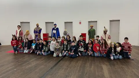 Los Reyes Magos visitaron a los alumnos del Colegio La Inmaculada durante la ma&ntilde;ana de este mi&eacute;rcoles 17 de diciembre