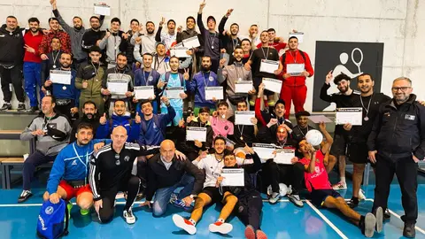 Torneo de F&uacute;tbol sala en el Centro Penitenciario / Cedida