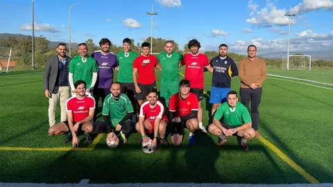 Partido solidario Casa Ceuta en Algeciras
