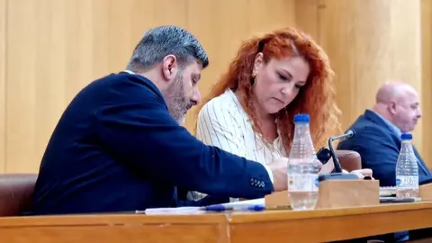 Los diputados de Ceuta Ya! durante una sesi&oacute;n plenaria / Laura Ortiz