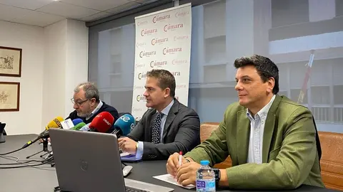 Rueda de prensa, balance C&aacute;mara de Comercio
