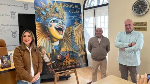 Presentaci&oacute;n cartel y programa Carnaval de Ceuta 2025 / C.A.