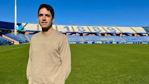 &Iacute;&ntilde;igo V&eacute;lez, entrenador del Recreativo de Huelva