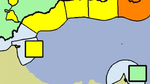 Aviso amarillo