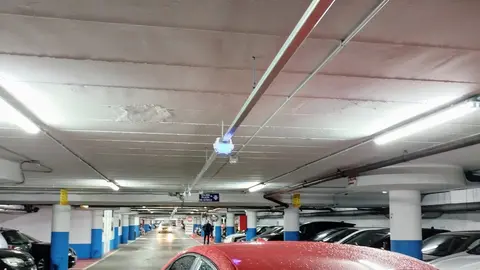 Sistema de guiado, aparcamiento de Gran V&iacute;a / S I