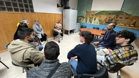 Reuni&oacute;n de "Todos por un Sanidad Digna" este pasado jueves 30 de enero./ J.A. Gonz&aacute;lez