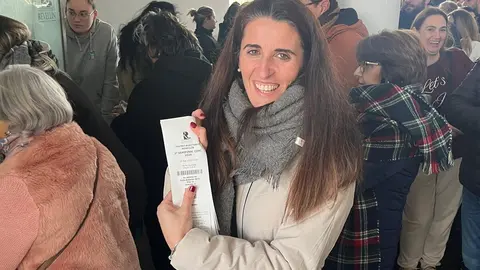 Miriam ha sido la primera en comprar su entrada para el COAC 2025