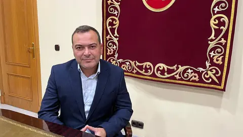 Gonzalo Sanz, durante la entrevista para Ceuta Actualidad