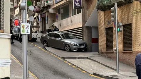 Accidente en la calle Sargento Mena / M. Zapico