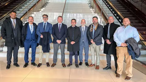 La representaci&oacute;n ceut&iacute; en la International Energy Week / Cedida