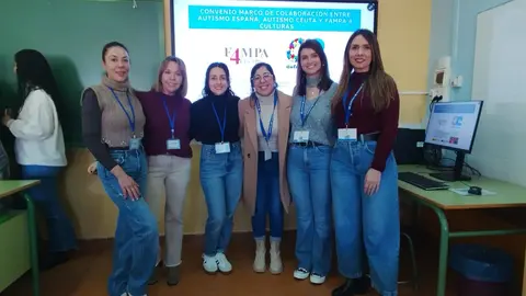 FORMACI&Oacute;N CONJUNTA FAMPA 4CULTURAS Y AUTISMO CEUTA. BB MIRADAS
