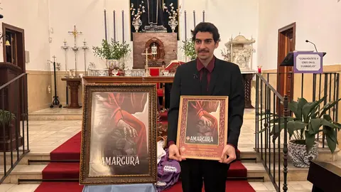 Manuel Guerrero, ganador Cartel anuciador del Mi&eacute;rcoles Santo de la Hermandad de la Amargura / E.A.