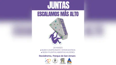 Cartel II Campeonato Intercentros de Escalada y Orientaci&oacute;n
