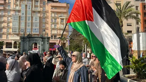 Ceuta Ya! concentraci&oacute;n Palestina