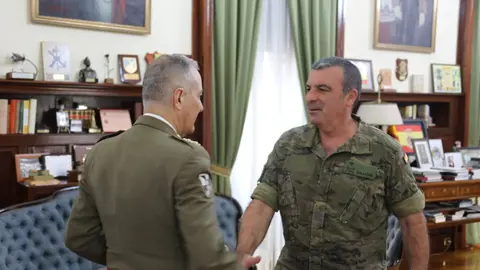 El Mando de Canarias da la bienvenida al nuevo comandante general de Ceuta