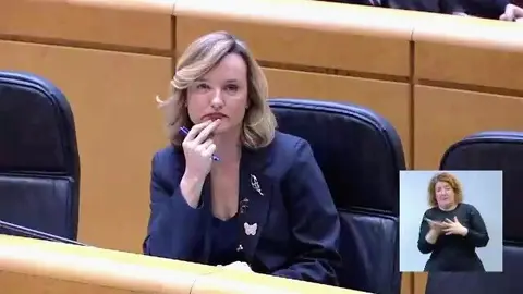 Ministra de Educaci&oacute;n, Pilar Alegr&iacute;a