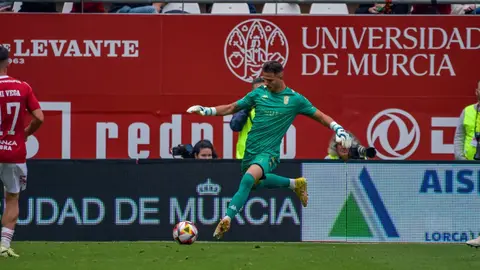 Pedro L&oacute;pez,  en el Enrique Roca, la pasada temporada