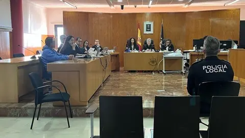  Un momento de la vista por el crimen de Parques de Ceuta. 