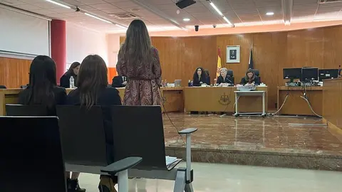  Un momento de la vista por el crimen de Parques de Ceuta. 