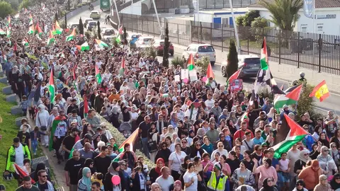 Manifestaci&oacute;n Plataforma Ceuta con Palestina/ S. I&ntilde;esta