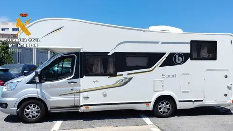 Autocaravana droga