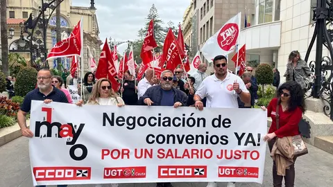 Manifestaci&oacute;n 1 de mayo./ J.A. Gonz&aacute;lez