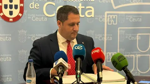 Alejandro Ram&iacute;rez durante la comparecencia tras el Consejo de Gobierno / M. Zapico