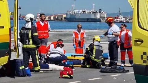 helipuerto simulacro