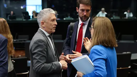 Grande-Marlaska, en el Consejo de Ministros de Interior de la Uni&oacute;n Europea