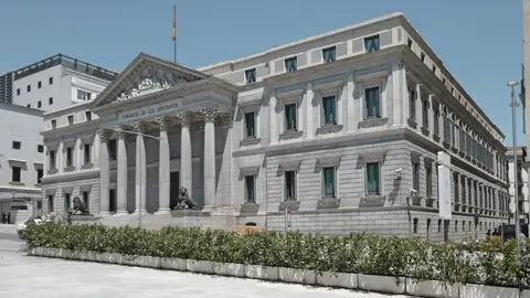 Exterior Congreso de los Diputados