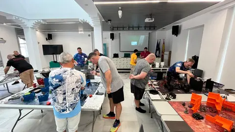 I Jornadas Septem Ludus en la Estaci&oacute;n del Ferrocarril./ J.A. Gonz&aacute;lez