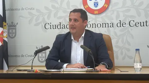 Alejandro Ram&iacute;rez durante la rueda de prensa posterior al Consejo de Gobierno / M.Zapico
