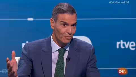 El presidente del Gobierno, Pedro S&aacute;nchez, ha abierto el nuevo curso pol&iacute;tico con una entrevista en TVE