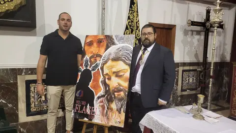 Presentaci&oacute;n del cartel de la salida extraordinaria del Cristo de la Flagelaci&oacute;n / Cedida