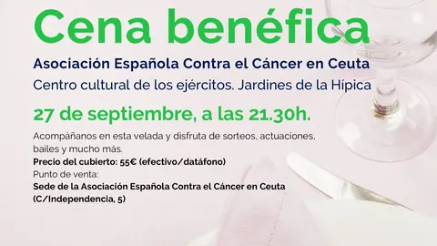 CENA BENEFICA 2025