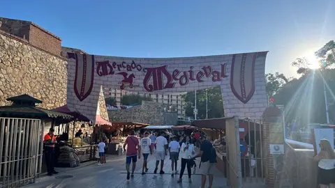 Entrada al Mercado Medieval./ J.A. Gonz&aacute;lez